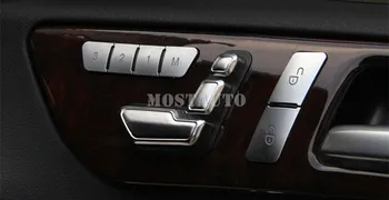 For Benz E-Klasse Coupe W207 C207 Inderste Panel Lock & Sædets Hukommelse Dække 2009-2016 12pcs Bil Tilbehør Indvendige Bil Indretning Bil Trim