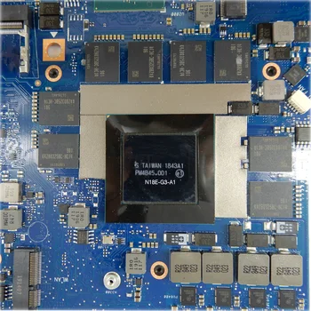 For Dell OEM-Alienware m15 / m17 Laptop Bundkort (System Bundkort) med i7 2.2 GHz Hex-Core CPU - RTX 2080 - W9G04