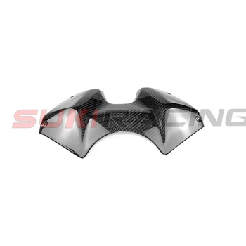 For Ducati Panigale V4 V4S V4R 2018 2019 2020 Carbon Fiber Motorcykel Foran Brændstof Gas Tank Cover Beskytter Panigale V4 V4S V4R