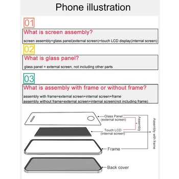 For Leagoo T1 plus-Lcd-Display Panel Touch Screen Glas Digtizer Udskiftning af Sensor Samling Komplet Tilbehør + Ramme