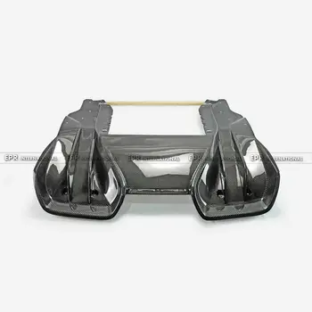 For McLaren MP4-12C RZ Stil Bageste Kofanger Diffuser Læbe Carbon Fiber Trim Bodykits