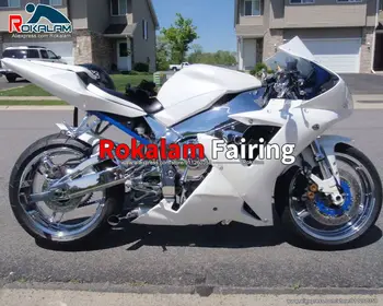 For Yamaha YZF1000 R1 2002 2003 YZFR1 02 03 Fuld Hvid Motorcykel, ABS Fairing Kit (sprøjtestøbning)
