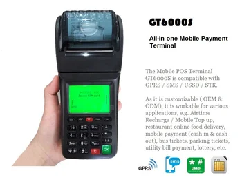 GOODCOM GT6000S POS Bærbare Håndholdte GPRS SMS Kvittering Termisk Printer til Restaurant,Lotteri,Top Mobile Applikationer