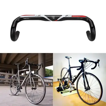 God Stabilitet Mode Cykel Komponenter, Slip Styret af Kulstof Fiber Håndtag Anti-wear til Udendørs