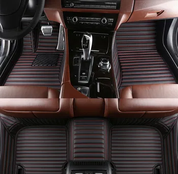 God kvalitet! Brugerdefineret speciel bil gulvmåtter for Audi Q7 5 pladser 2021 vandtæt, holdbar tæpper til Q7 2020-,Gratis fragt
