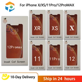 Grade AAA-RJ Incell Skærm Til iPhone X Xs ANTAL XR 11 Pro 12Pro LCD-Skærm Touch screen Digitizer Assembly Reservedele