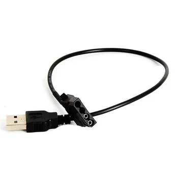 Gratis fragt via DHL/EMS 100pcs/meget Høj Kvalitet USB til IDE Molex 4Pin Adapter Kabel til Chassis Ventilator, Ændre 12V til 5V