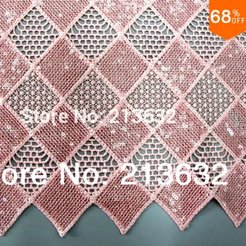 Grid-pladsen polyesterfibre på vand-opløselige gitter engros tekstil-pladsen 3D-Luksus behandling klassisk broderet Tyl