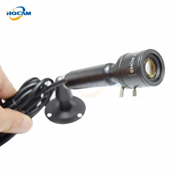 HQCAM SONY 700TVL Effio CCD OSD menu Mini Bullet Kamera Indendørs overvågningskamera 4140+810\811 2.8-12mm manuel varifocal zoom linse