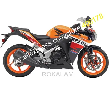 Honda motorcykler Til CBR250RR MC41 11 12 13 14 CBR250R 2011 2012 2013 CBR 250R ABS Fairing Kit (sprøjtestøbning)