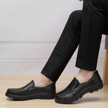 Høj Kvalitet Mænd Casual Sko, Loafers Sneakers I Ægte Læder Håndlavede Retro Fritid Oxford Sko Mode Herre Sko Mokkasiner