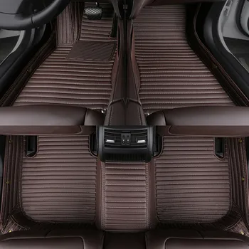 Høj kvalitet! Brugerdefineret speciel bil gulvmåtter til Mazda CX-9 7 sæder 2021-2017 vandtæt tæpper tæpper til CX9 2020,Gratis fragt