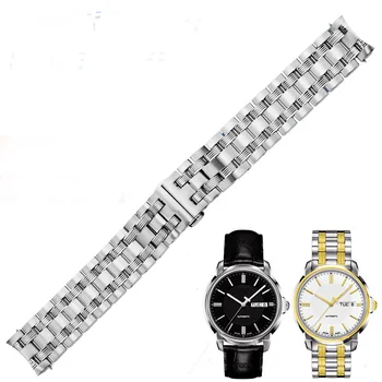 ISUNZUN Watchbands For Mænd/Kvinder, for Søstjerner Serie T065.430A Rustfrit Stål Rem, Watchbands Se Stropper Armbånd