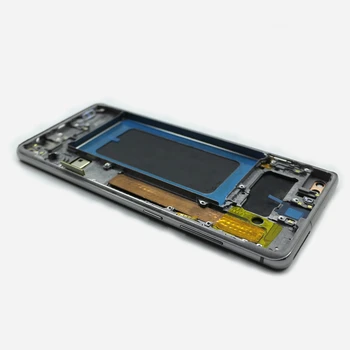 Ingen Brænde Skygge Super Oprindelige AMOLED For Samsung Galaxy S10 G973 G973F Skærm Touch screen Digitizer + Ramme Reparation