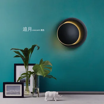 Japan lamparas de techo colgante moderna glas bolden spejl lys midtergangen sengen korridor soveværelse lampe væglampe