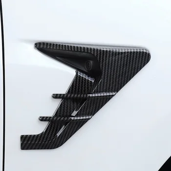 Kamera Flanker Bil Side Wing Panel Dækker Spoiler Smudsomslag Dekoration Ændring Tilbehør Til Tesla Model 3 /Y 2021