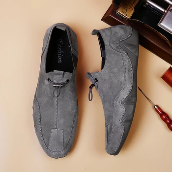 Kausale 2020 fladskærms mænd mand sko læder på fritid herre mand for herre salg Casual sports hot loafers sko sport casual sneaker