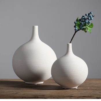Keramik Vase Håndværk Japansk Ikebana Blomstervaser Bordplade Kernen L