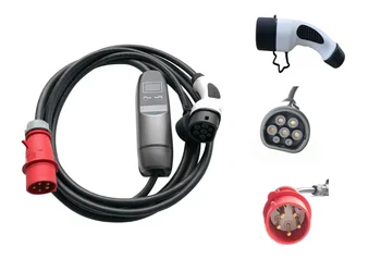 Khons EVSE kabel, oplader, elektrisk bil type 2 bærbare ev charging cable