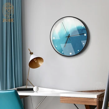 Kreativitet Kvarts vægur Moderne Design Luksus FamilyMinimalist Tavs vægur Stue Reloj Forhold Home Decor SG50WC1