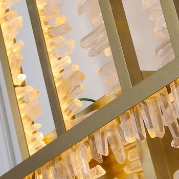 Kreativt Design Stue Krystal væglampe Moderne Guld Soveværelse Sconce AC110V 220V