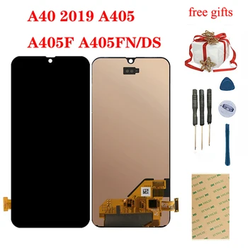 LCD-For Samsung Galaxy A40 2019 Vise A405 A405F A405FN/DS LCD-Display Skærm + Touch Screen Sensor Digitizer Assembly
