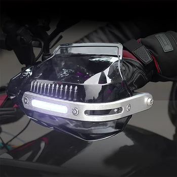 LED Motorcykel Handguard Hånd Vagter Protektor For Suzuki Gsxr 1000 K7 Gs 500 Sv 650S Samurai Sj410 650 Gladius K6 Gsxr 1000 K9