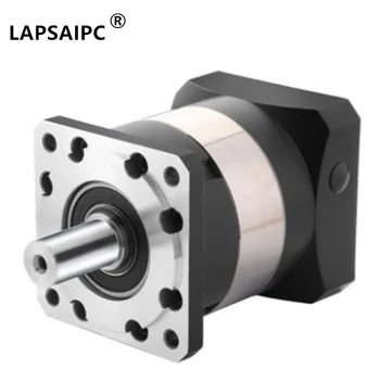 Lapsaipc PVF090-L2 ret vinkel på 90 grader planetariske gearkasse reducer 2 fase forholdet 15:1 til 100:1 80MM 750W AC servo motor input