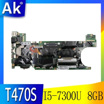 Laptop bundkort Til LENOVO Thinkpad T470S I5-7300U 8GB SR340 Bundkort 01ER064 NM-B081