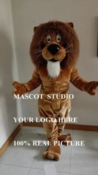 Lion mascot simba leo custom kostume fancy kostume, anime cosplay kits mascotte fancy kjole karneval kostume tegneseriefigur