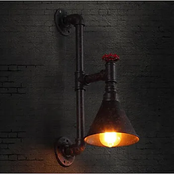 Loft-Industriel Vintage væglamper Til Indretning HØJRE Antik Metal, Vand, Rør Lampe Sengen Edison Væg Sconce Lampara Forhold