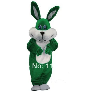 MASCOT grøn PÅSKE BUNNY kanin maskot kostume brugerdefinerede fancy kostume, anime cosplay mascotte tema fancy