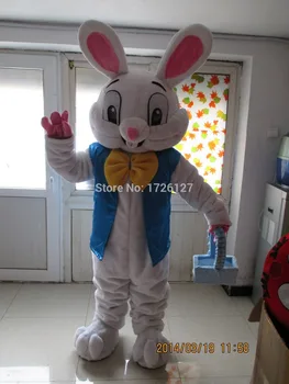 Mascot Påske kanin maskot bunny kostume brugerdefinerede fancy kostume, anime cosplay kits mascotte tema fancy kjole karneval kostume