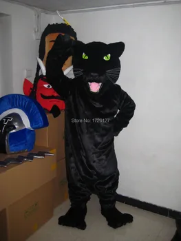 Mascot black panther leopard, jaguar, puma maskot kostume brugerdefinerede fancy kostume, anime cosplay kits mascotte fancy kjole til karneval