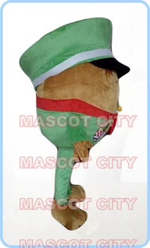 Mascot grøn ugle maskot kostume tegnefilm brugerdefinerede fancy kostume, anime cosplay kits mascotte fancy kjole karneval kostume