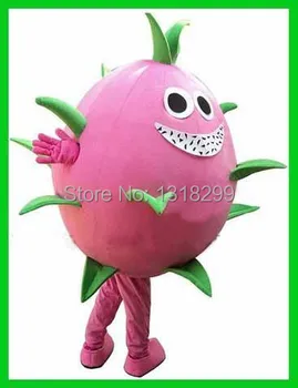 Mascot mascot Pink Pitaya Kaktus Dragen maskot kostume fancy kjole tilpasset fancy kostume, cosplay tema mascotte karneval kostume