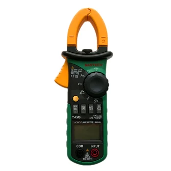 Mastech MS2108 Digital Clamp Meter Sand RMS LCD-Multimeter AC DC Voltmeter Amperemeter Ohm Herz. Duty Cycle Multi Tester