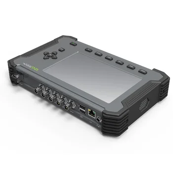 Metalhus 7 tommer 1280x800 SD HD 3G-6G 12G-SDI Signal Støtte med Single/Dual/Quad links Signal Generator