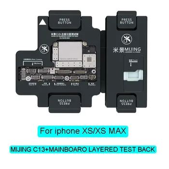MiJing Til iPhone X Xs/Xs Max/11/11 Max Pro Logic Board Funktion Test Øvre og Nedre Vigtigste Tester Vedligeholdelse Armatur