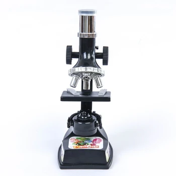 Mikroskop+mini teleskop og kalejdoskop FIXIKI med forskning kit Mikroskop instrumenter til måling af optiske Mikroskoper tools Måling Analyse