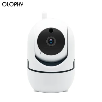Mini IR nattesyn IP-Kamera WiFi Wireless HD 1080P Cloud Baby Monitor Auto-track Hjem Sikkerhed Overvågning CCTV Netværk Cam