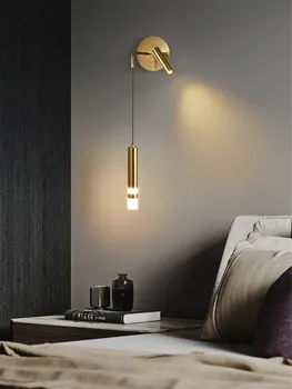 Moderne Enkel Downlights Væg Lampe Soveværelse Sengen Led Lys, Roterbart til Billede Indendørs Belysning LED-Lamper Hængende Lys