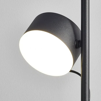 Moderne Enkelt LED gulvlampe Designer Stue Dekoration Led-Lys Kreative Soveværelse Sofa Hjem Indretning Stående-Gulvtæppe Lys