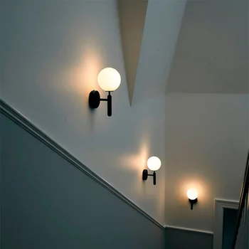 Moderne led-træ badeværelse lys luminaria led aplique luz i forhold glans soveværelse lampe dinging værelse lampe soveværelse