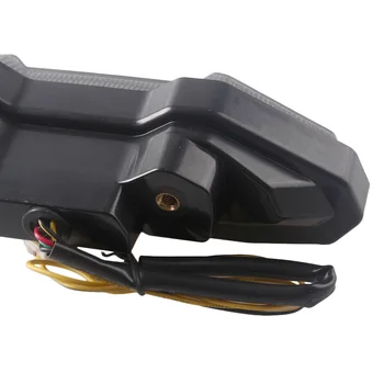 Motorcykel Integreret LED-baglygte er E-Mærket blinklyset Baglygte Til Yamaha FZ09 MT09 FZ-09 MT-09 Røg