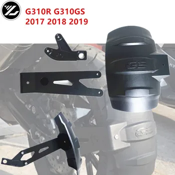 Motorcykel bagskærm Skærmens Hjul Hugger stænkskærm til BMW G310GS G310R 2016 2017 2018 Aluminium Carbon Fiber