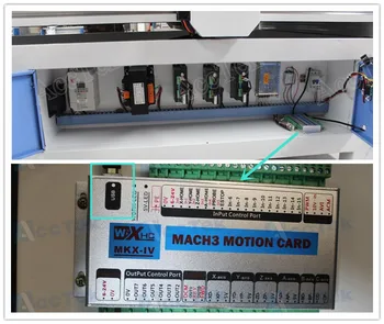 Mp-cnc router 1224 maskine træ, sten, metal/5-akset cnc router