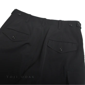 Mænd ' s nye herretøj størrelse klokke bunde med multi-lomme snor design fragt wide-ben bukser