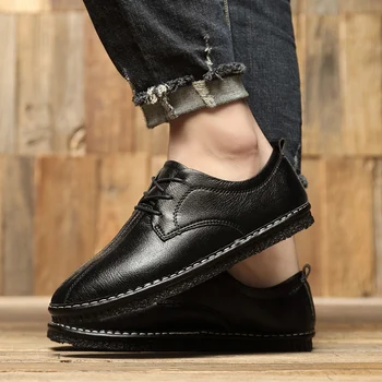 Mænds Mokkasiner Mænd Sko, Loafers Casual Sneaker Mand Ægte Læder Mode til Mænd Mandlige Sko Shoes Hombre Cuero