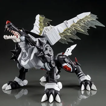NYE Originale Bandai model PB begrænset Figur Digimon Metalgarurumon sort ver. Mørk Stål Garuru Model Assemblage Speelgoed